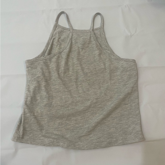🎸 Guns N’ Roses Gray Halter Crop Tank – Size 4 🎸 - Picture 6 of 9